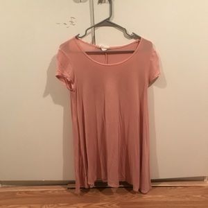Light Pink T-shirt Dress